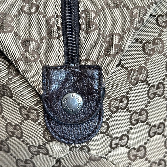 Gucci GG Monogram Web Medium Collapsible Carry-On Duffle Bag - Picture 9 of 12